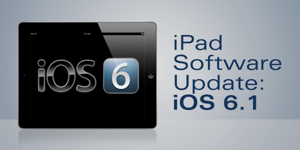 Apple Releases Ios 6 1 Software Update For Iphone Ipad And Ipod Touch Apple Releases Ios 6 1 Software Update For Iphone Ipad And Ipod Touch
