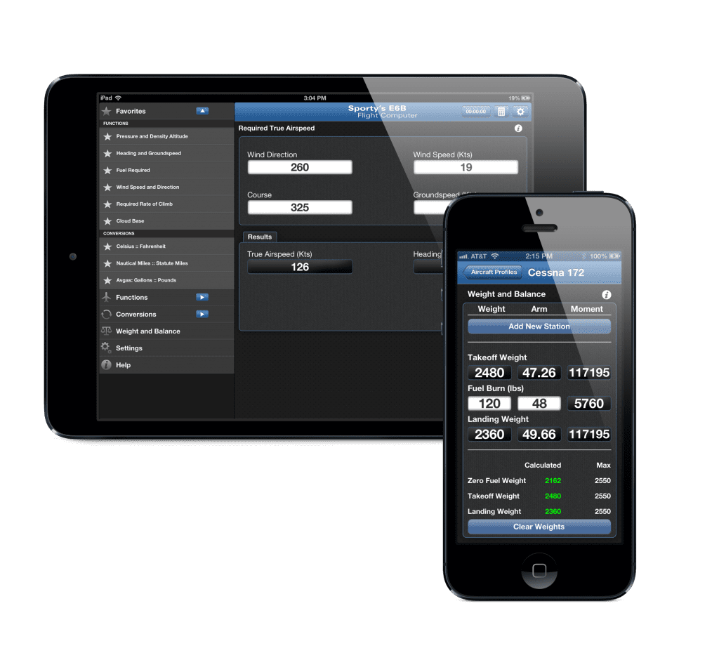 New E6B app available from Sporty's iPad Pilot News