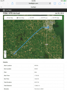 Track Logs allow you to record your flight data and debrief or share with others when back on the ground.