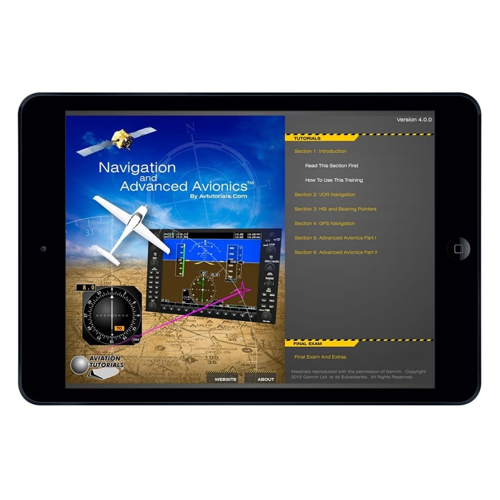 Latest Aviation Tutorials app demystifies avionics and navigation