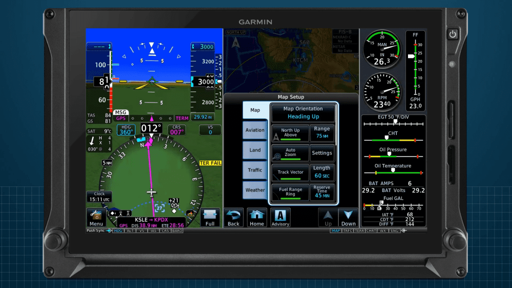 Sporty's Pilot Training app adds four new Garmin avionics courses