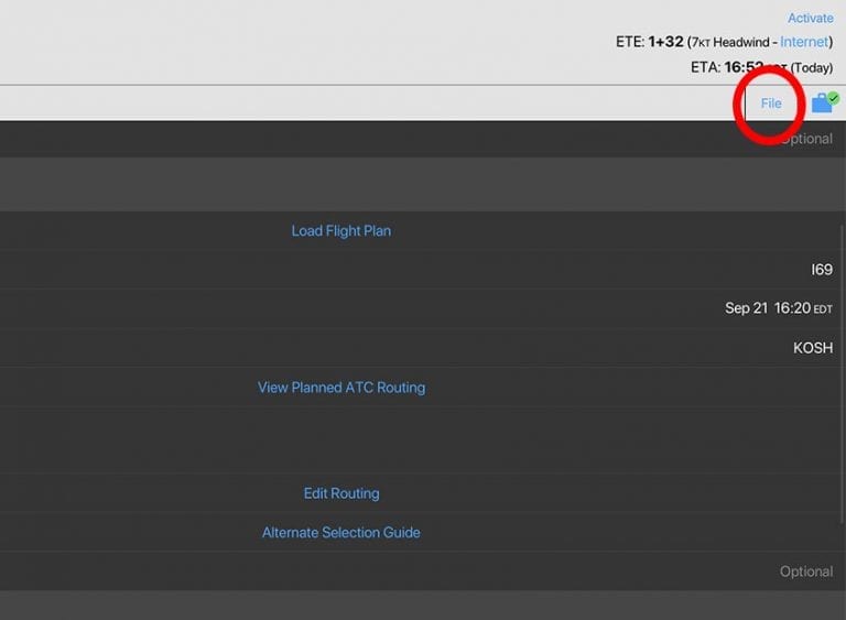 Step-by-step guide to planning a flight in Garmin Pilot : iPad Pilot News