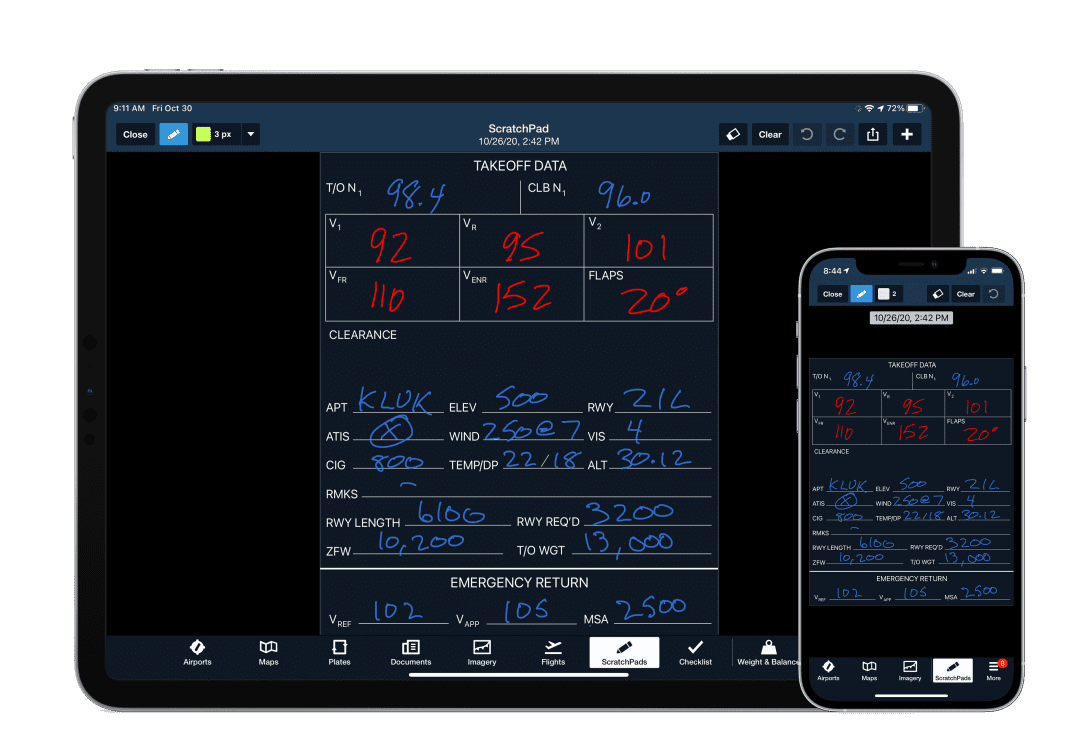 How to use ForeFlight’s new scratchpad templates iPad Pilot News