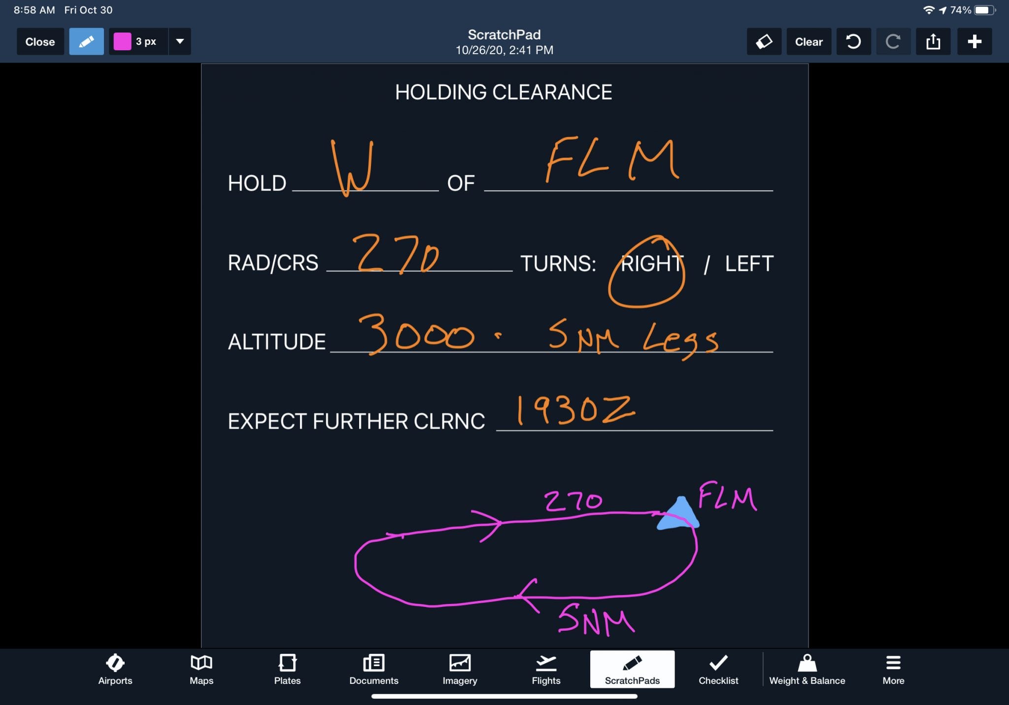 How to use ForeFlight’s new scratchpad templates iPad Pilot News