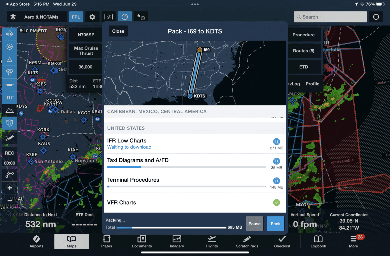 ForeFlight simplifies aviation data and chart downloads iPad Pilot News